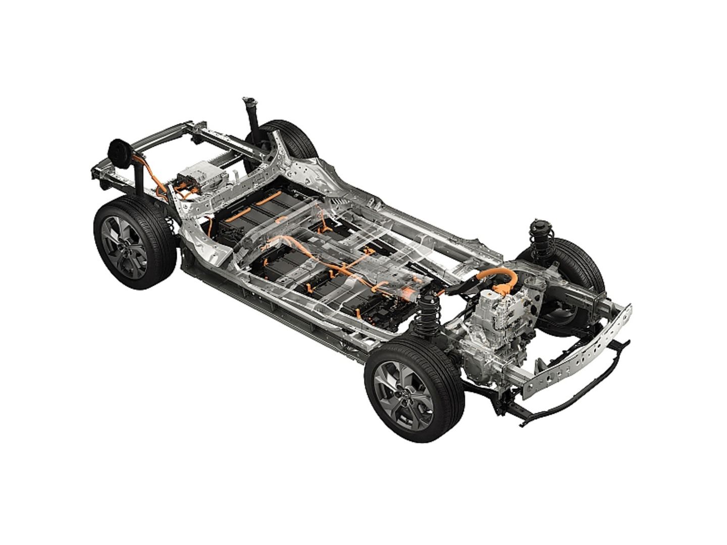 So sieht es im Mazda MX-30 unten rum aus