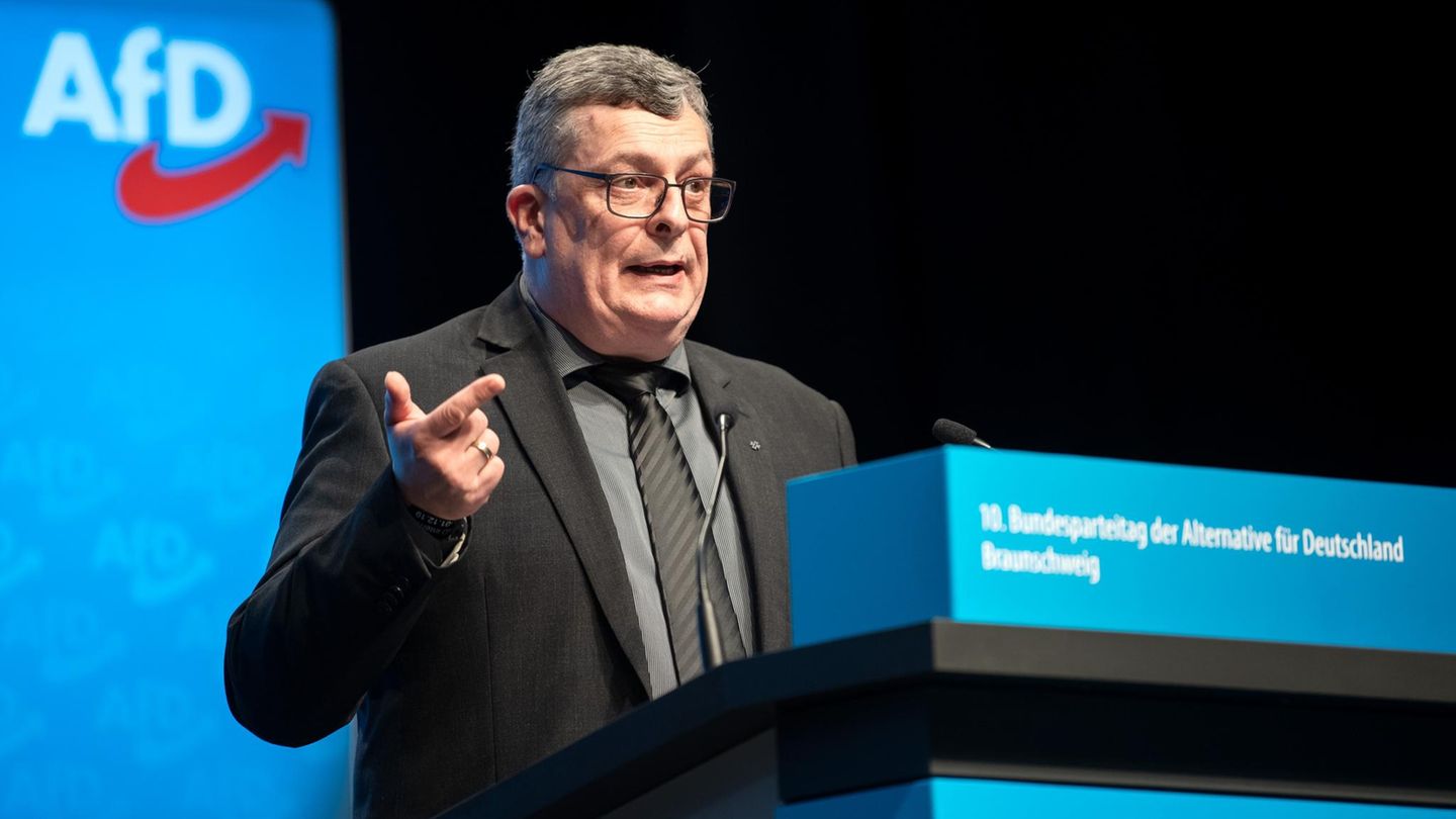 stellvertretender AfD-Bundesschatzmeister Carsten Hütter