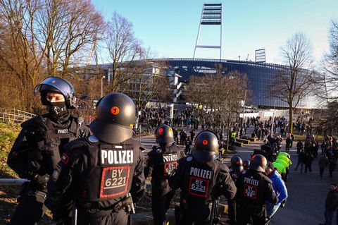 Spiele wie gegen den HSV sind in Bremen Hochrisikospiele, die einen größeren Polizeieinsatz erfordern