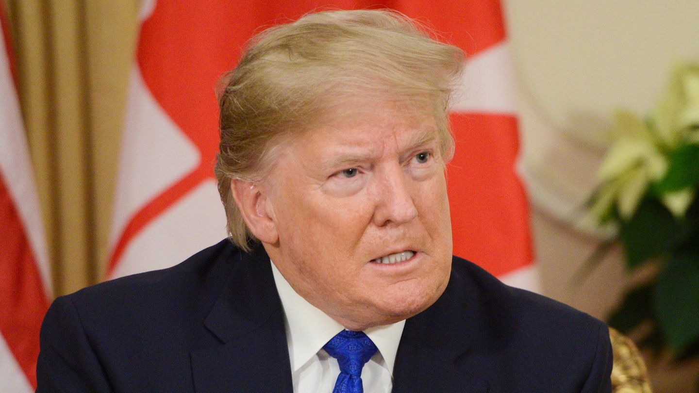 Donald Trump weilt in London beim Nato-Treffen,
