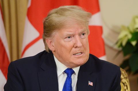 Donald Trump weilt in London beim Nato-Treffen,