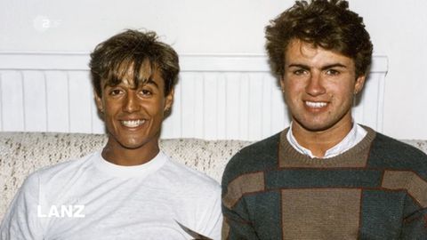 Andrew Ridgeley und Goerge Michael von Wham!