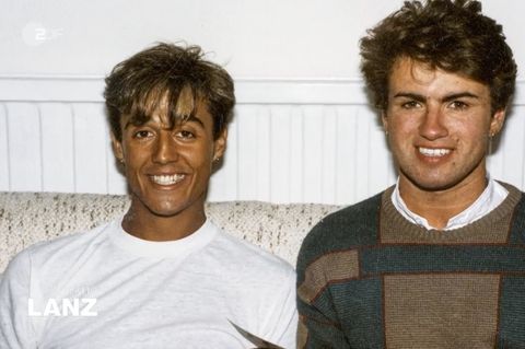 Andrew Ridgeley und Goerge Michael von Wham!