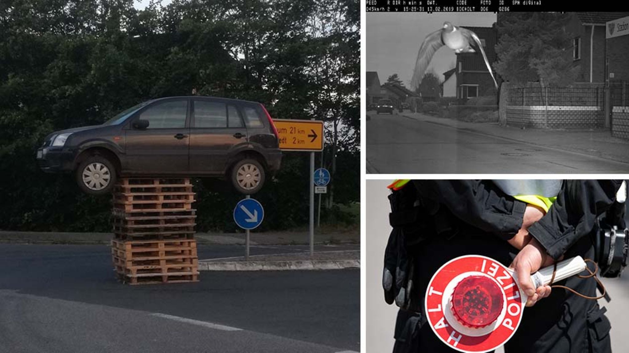 BPOL NRW: 20-Jähriger ohne Führerschein und gefälschter TÜV Plakette  unterwegs