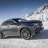 Das Mercedes AMG GLE 53 4Matic+ Coupé wiegt über 2,3 Tonnen