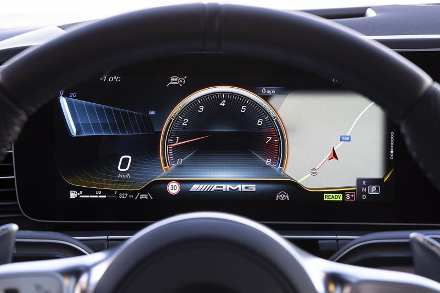 Das Cockpit ist konfigurierbar
