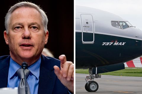 Chefingenieur John Hamilton und eine Boeing 737 Max