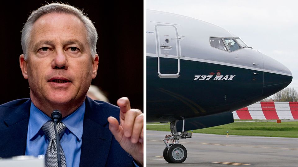 Chefingenieur John Hamilton und eine Boeing 737 Max
