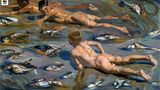 "Jungen am Strand"