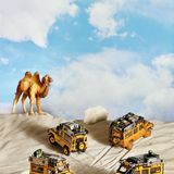 Sieger Kategorie E   Sammeln: 1:43 Großserie aktuell  Land Rover Defender „Camel“  Almost Real Models, Preis: 99,95 Euro