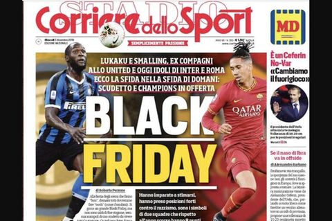 Mit diesem Titelblatt setzte sich der "Corriere dello Sport" gehörig in die Nesseln
