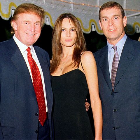 Heidi Klum, Donald Trump, Melania Trump, Prinz Andrew