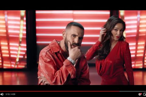 Verona Pooth tritt im Musikvideo von Rapper Shindy auf