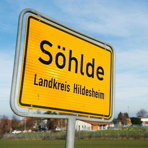 Schild von Söhlde im Landkreis Hildesheim