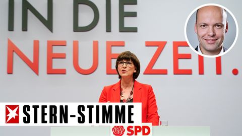 Saskia Esken auf dem SPD-Parteitag
