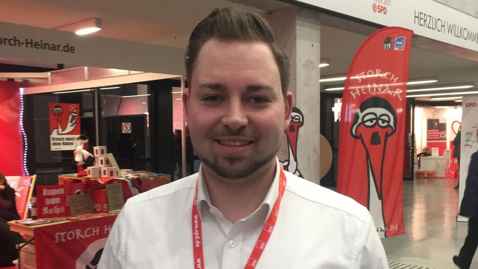 SPD-Delegierter Markus Hümpfer SPD-Delegierter Markus Hümpfer