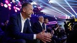 Herbert Diess (vorne) war vom brasilianischen VW Nivus begeistert