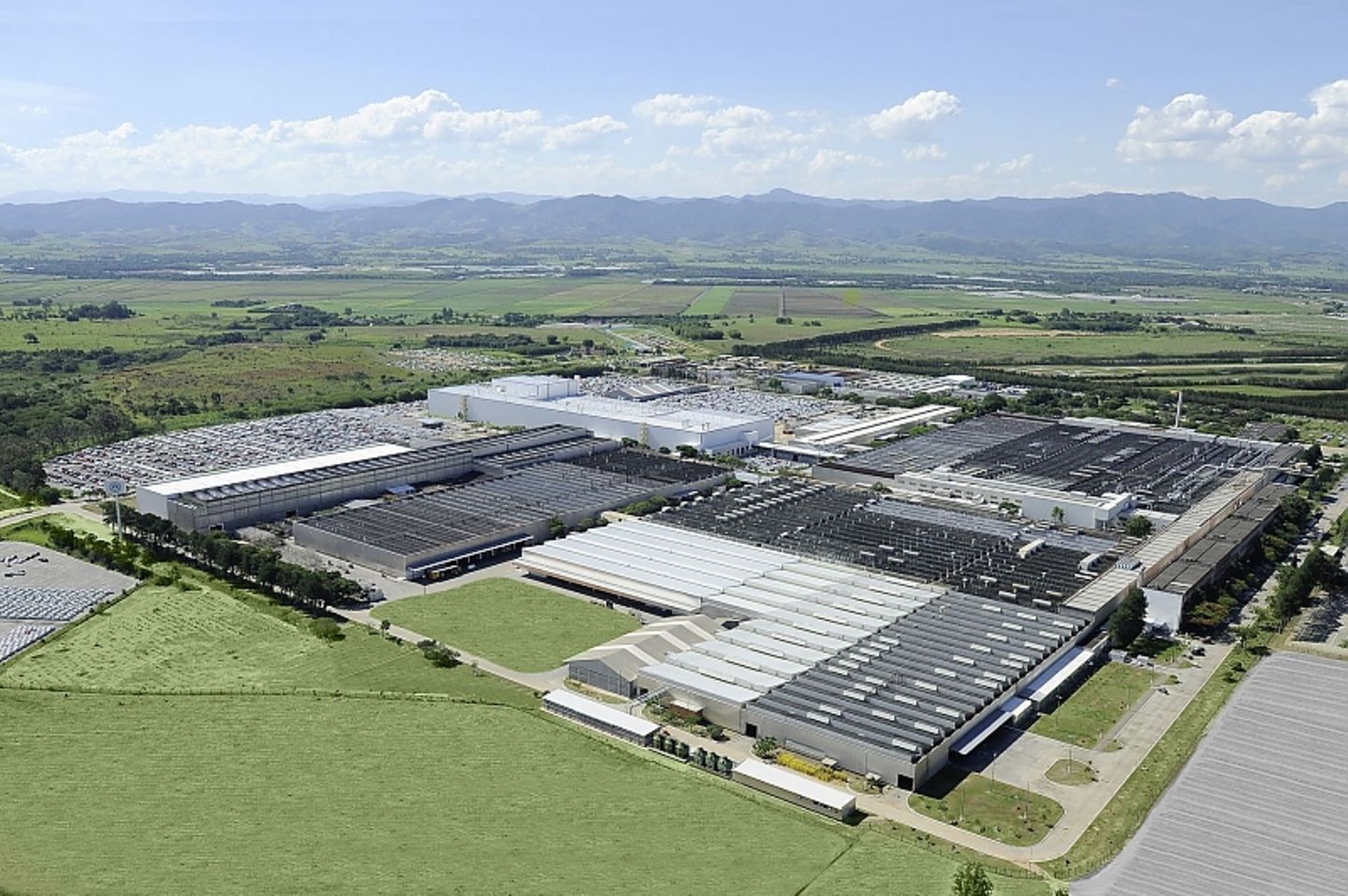 Die VW Fabrik Taubate in Brasilien