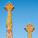 Turmspitzen der Kirche Sagrada Familia