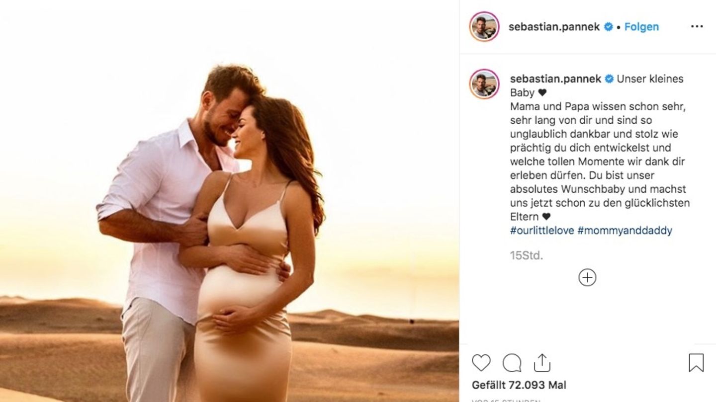 Angelina Heger und Sebastian Pannek erwarten ihr erstes Kind Angelina Heger und Sebastian Pannek im Jahresrückblick 2019