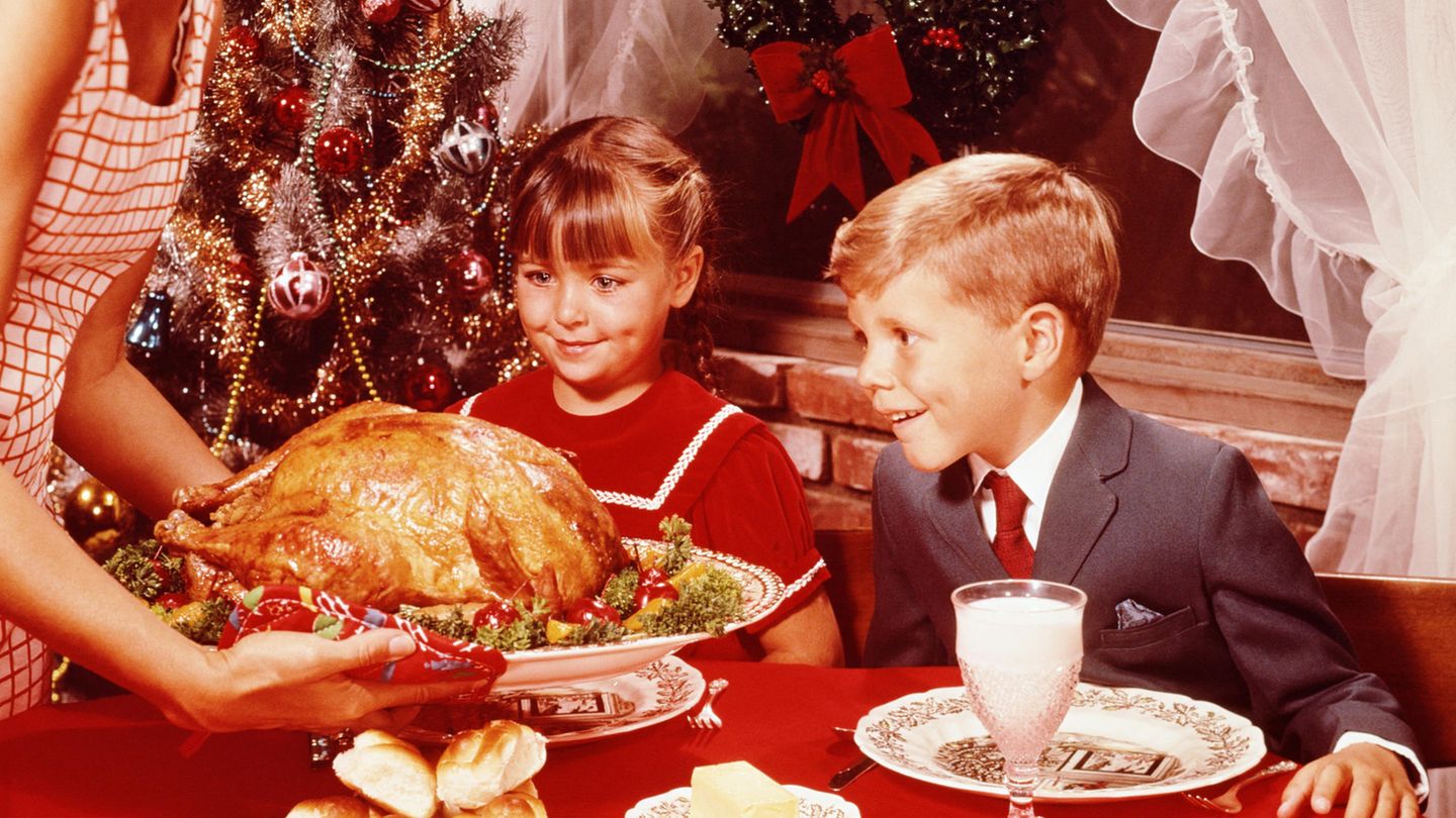 Truthahn zu Weihnachten Truthahn zu Weihnachten