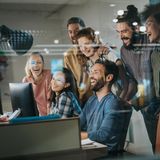 Als Team zusammenarbeiten