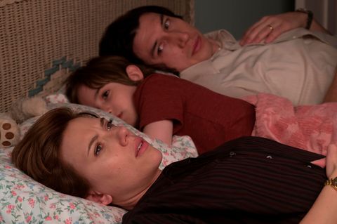 Scarlett Johansson und Adam Driver in dem Netflix-Drama "Marriage Story"