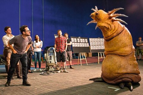 J.J. Abrams, Oscar Isaac und Neal Scanlon
