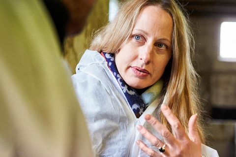 Einen Tag mit der grünen Landrätin Anna Kebschull