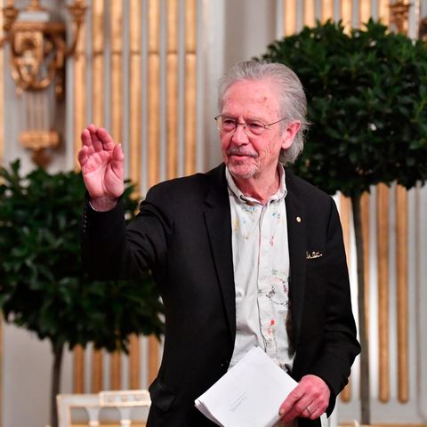 Literaturpreisträger Peter Handke, Schriftsteller aus Österreich