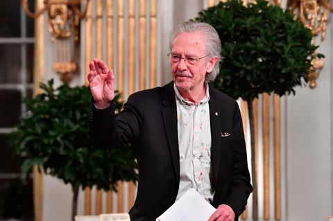 Literaturpreisträger Peter Handke, Schriftsteller aus Österreich