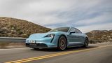 Der Porsche Taycan 4S ist bis zu 250 km/h schnell