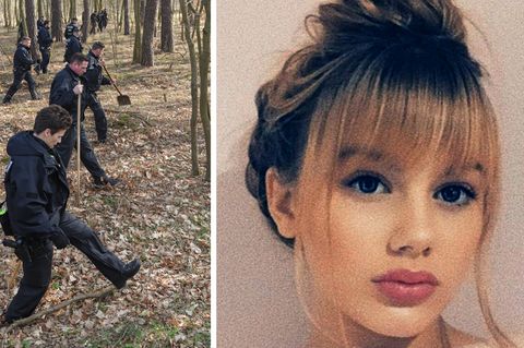 Polizei im Einsatz, vermisste Rebecca