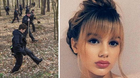 Polizei im Einsatz, vermisste Rebecca