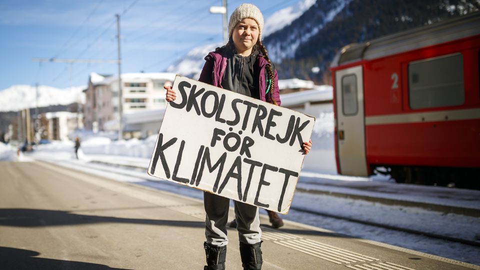Die schwedische Klimaaktivistin Greta Thunberg