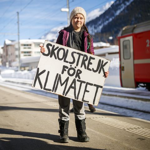 Die schwedische Klimaaktivistin Greta Thunberg