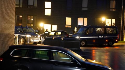 Dänemark, Kopenhagen: Die Polizei führt Durchsuchungen in Aalborg durch.