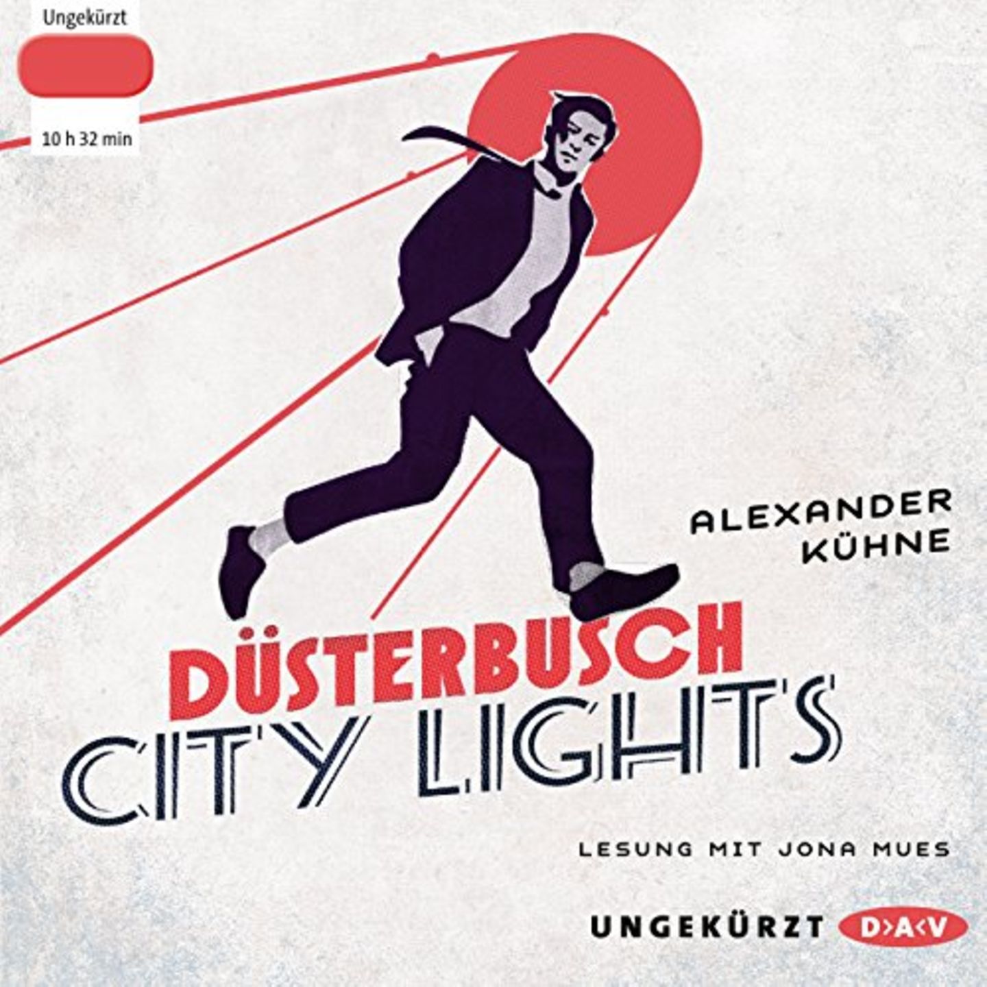Provinz-Poesie: Alexander Kühne Düsterbusch City Lights Düsterbusch ist eigentlich nur ein Kaff am Rande des Spreewaldes, aber Anton will daraus am liebsten eine Metropole mit U-Bahn-Anschluss, Leuchtreklamen, mit Dandys und bunten Vögeln machen. Er will der Provinz nicht entfliehen – sondern sie schöner und lebenswerter machen. Ein eher seltener Ansatz in der Literatur, von Alexander Kühne umso überzeugender umgesetzt. "Düsterbusch City Lights" findet ihr hier bei Audible. Alexander Kühne Düsterbusch City Lights Düsterbusch ist eigentlich nur ein Kaff am Rande des Spreewaldes, aber Anton will daraus am liebsten eine Metropole mit U-Bahn-Anschluss, Leuchtreklamen, mit Dandys und bunten Vögeln machen. Er will der Provinz nicht entfliehen – sondern sie schöner und lebenswerter machen. Ein eher seltener Ansatz in der Literatur, von Alexander Kühne umso überzeugender umgesetzt. "Düsterbusch City Lights" findet ihr hier bei Audible.