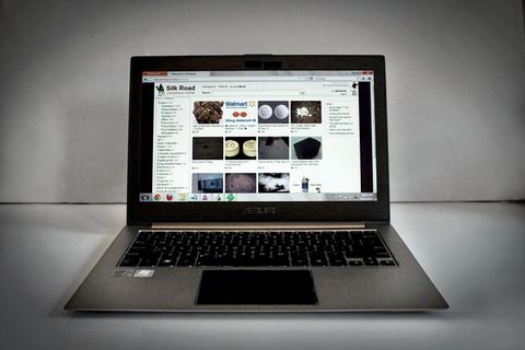 Die Webseite Silk Road