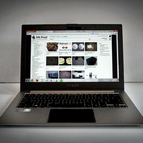 Die Webseite Silk Road