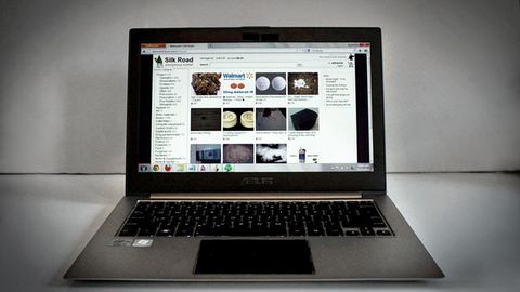 Die Webseite Silk Road
