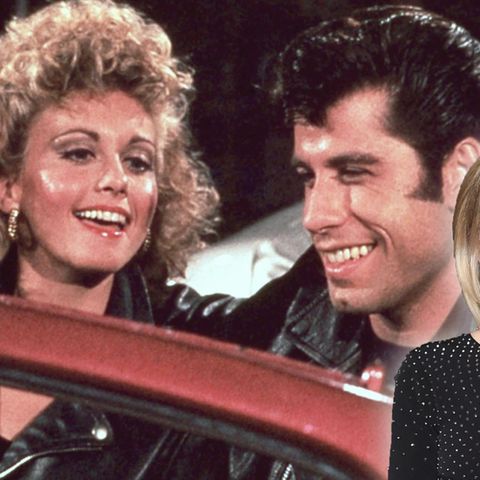 John Travolta und Olivia Newton John in "Grease"