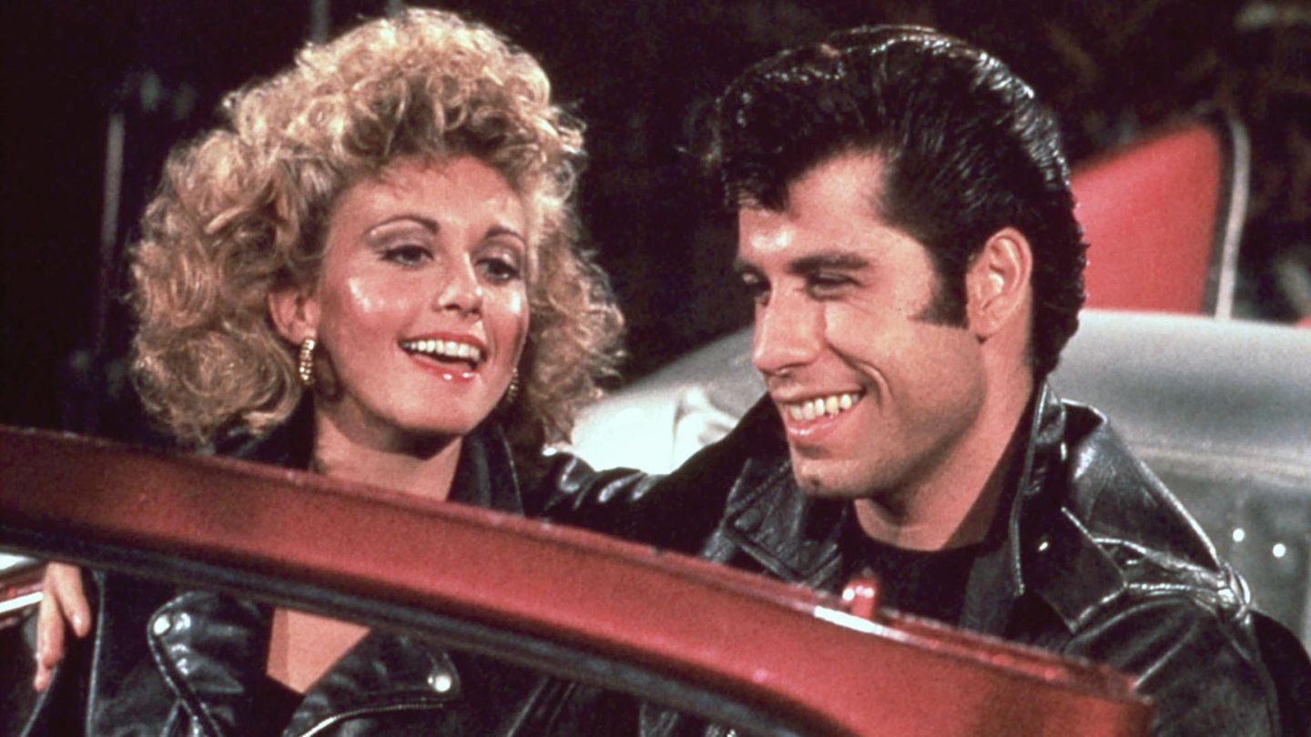 John Travolta und Olivia Newton John in "Grease"