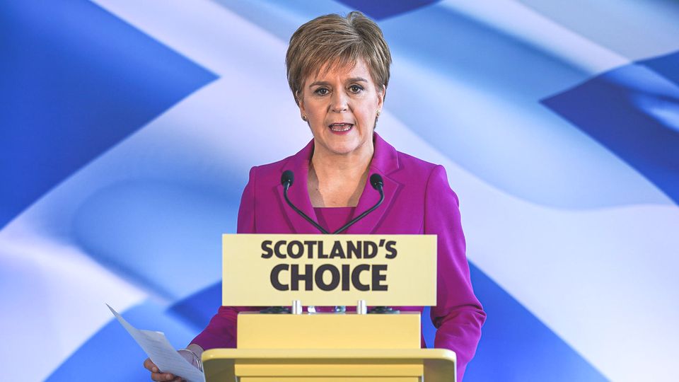 schottische Regierungschefin Nicola Sturgeon schottische Regierungschefin Nicola Sturgeon