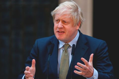 Boris Johnson, Premierminister von Großbritannien