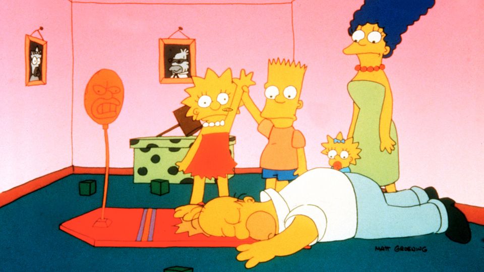 "Die Simpsons" ist  heute einer der größten TV-Erfolge der Welt