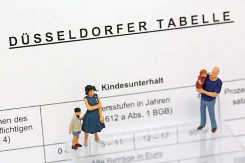 OLG Düsseldorf veröffentlicht die "Düsseldorfer Tabelle"