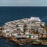 Die Felseninsel Migingo