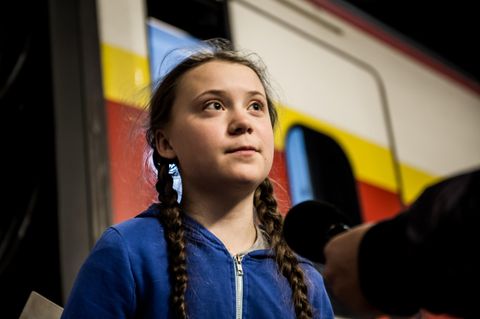 Klimaaktivistin Greta Thunberg