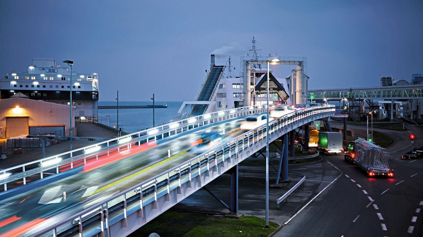 Fähranleger in Puttgarden Fähranleger in Puttgarden